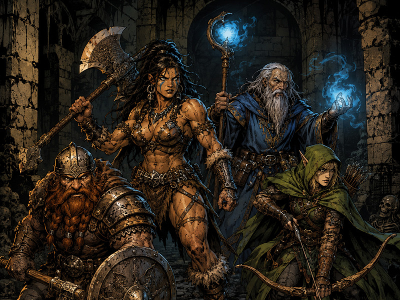 Campaña Sandbox DUNGEON UNIVERSALIS